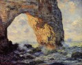 El Manneport Etretat Claude Monet
